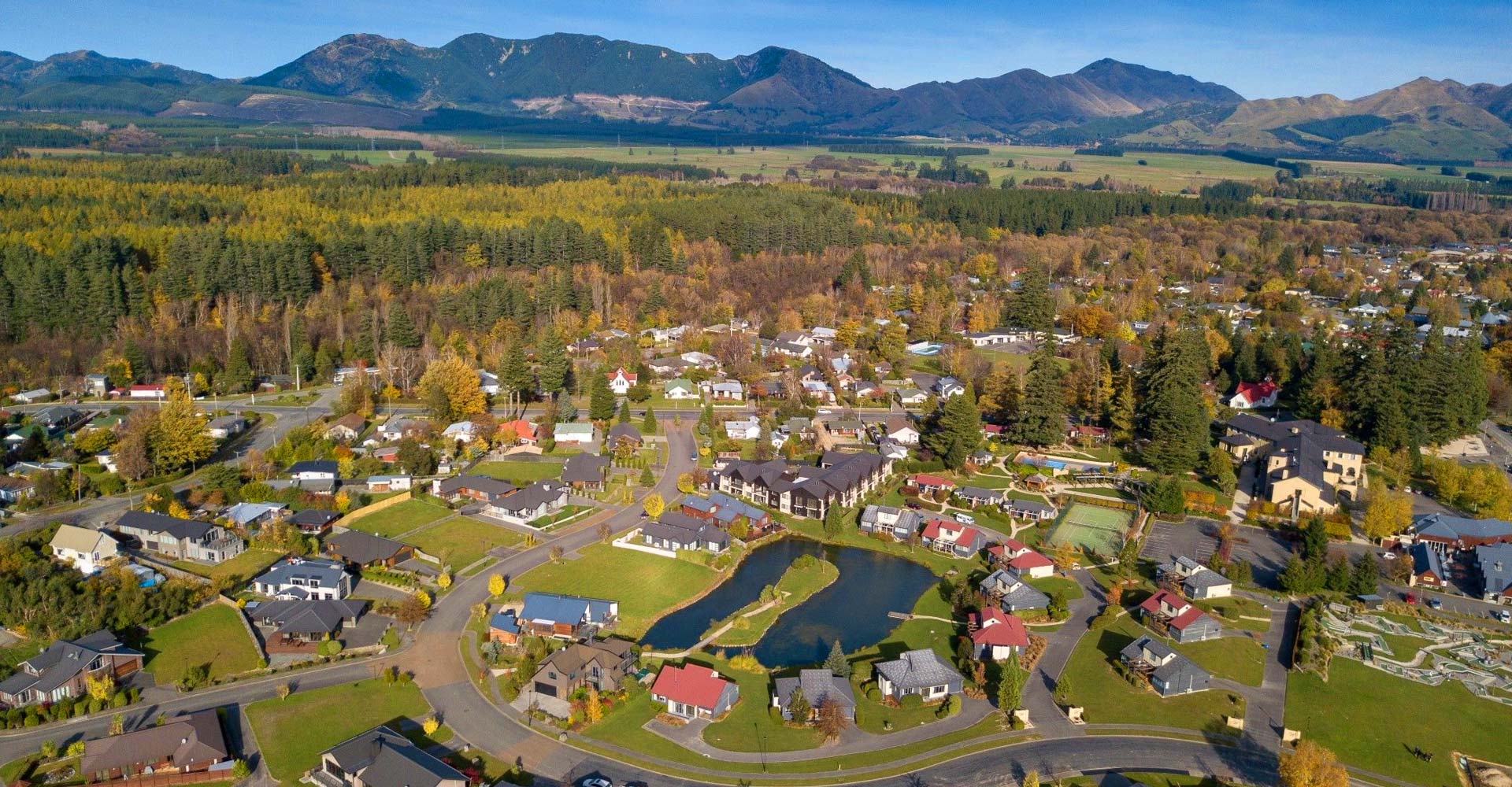 Village Lake Luxury Apartments | Hanmer Springs Accommodation